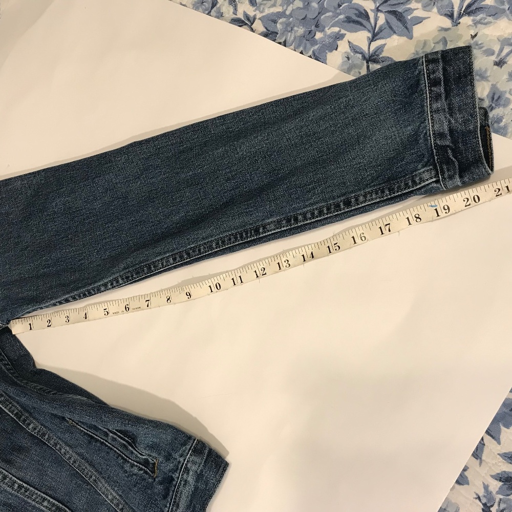 Trucker GAP Denim Jacket- M Tall - Picture 7 of 12